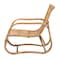 Baxton Studio Blanca Modern Bohemian Natural Rattan Accent Chair 217-12732-ZORO - alternate 2
